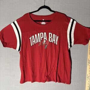 Fanatics Tampa Bay Buccaneers Women’s 2x Tshirt Red